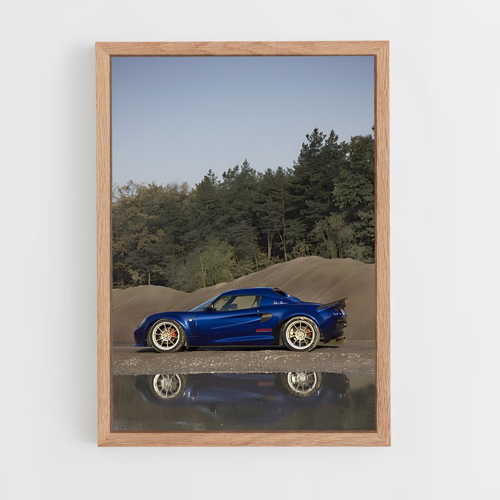 Poster Elise de sport – affiche Lotus (vue 4)